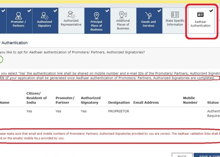 Aadhar Authentication For Gst Archives Taxontips