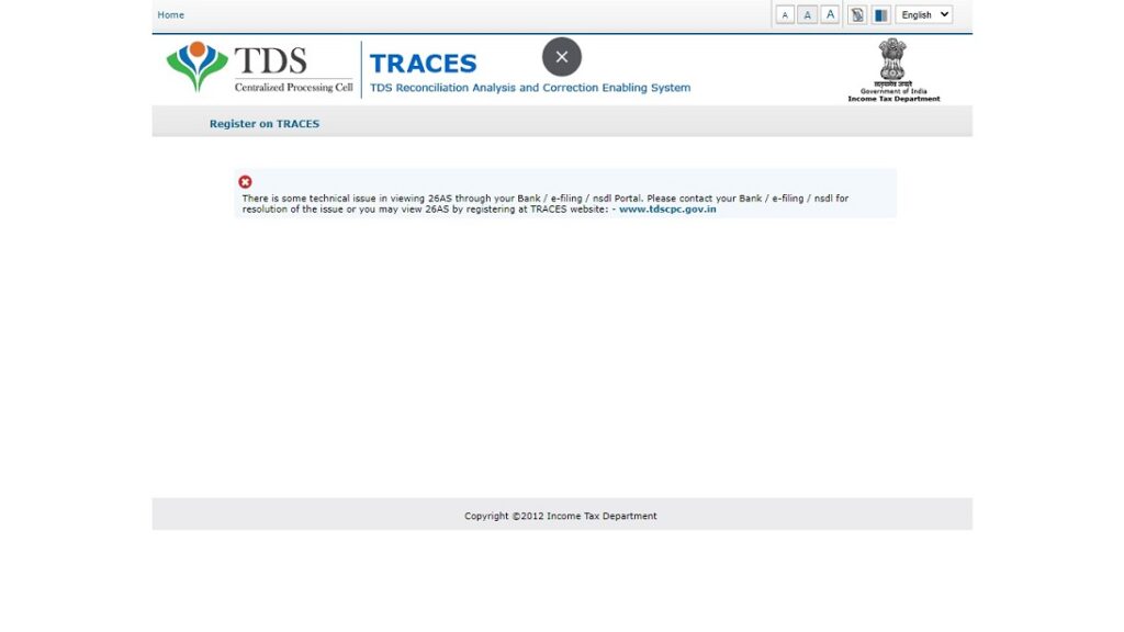 tds traces form 26as